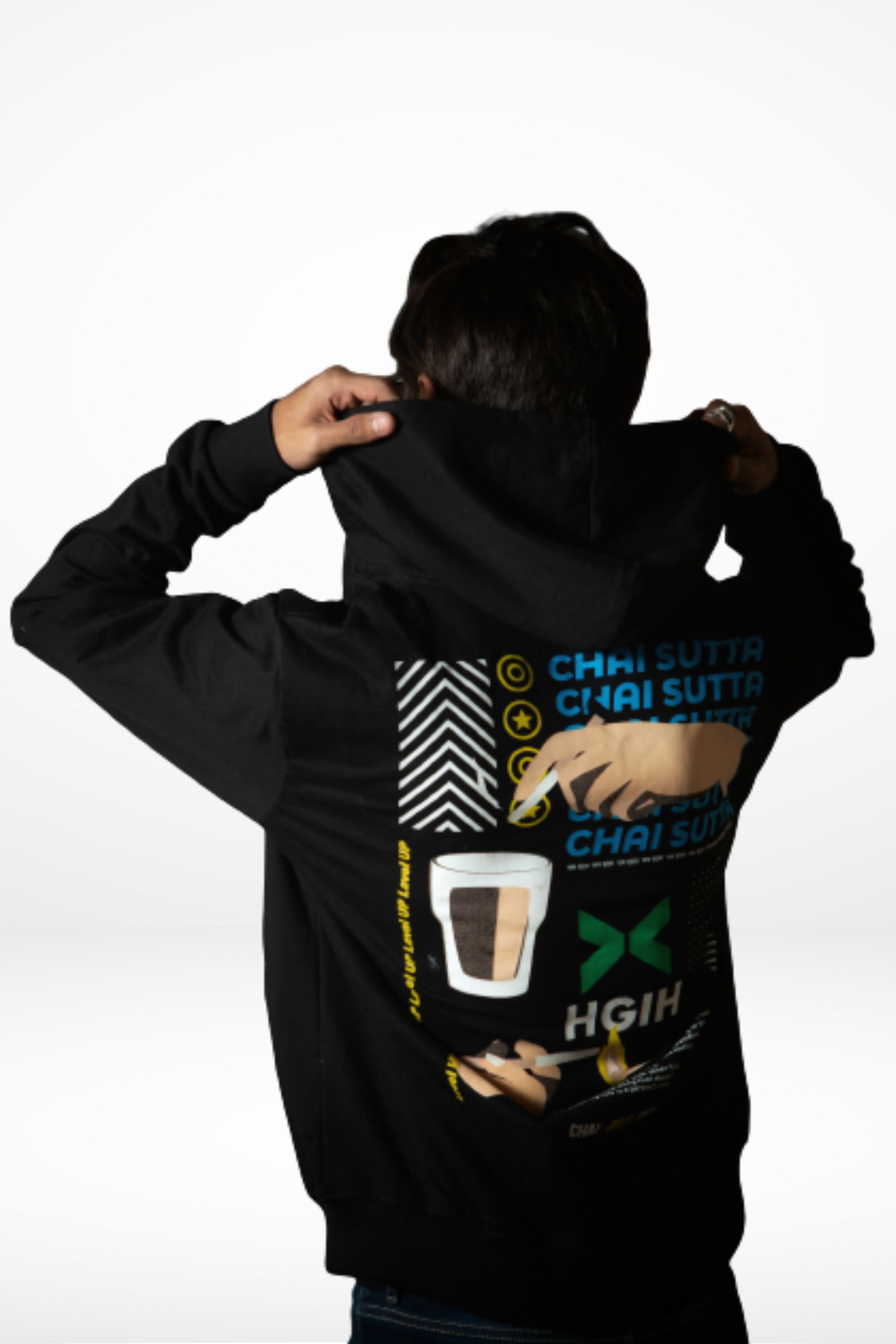 Black Chai Sutta Hoodie