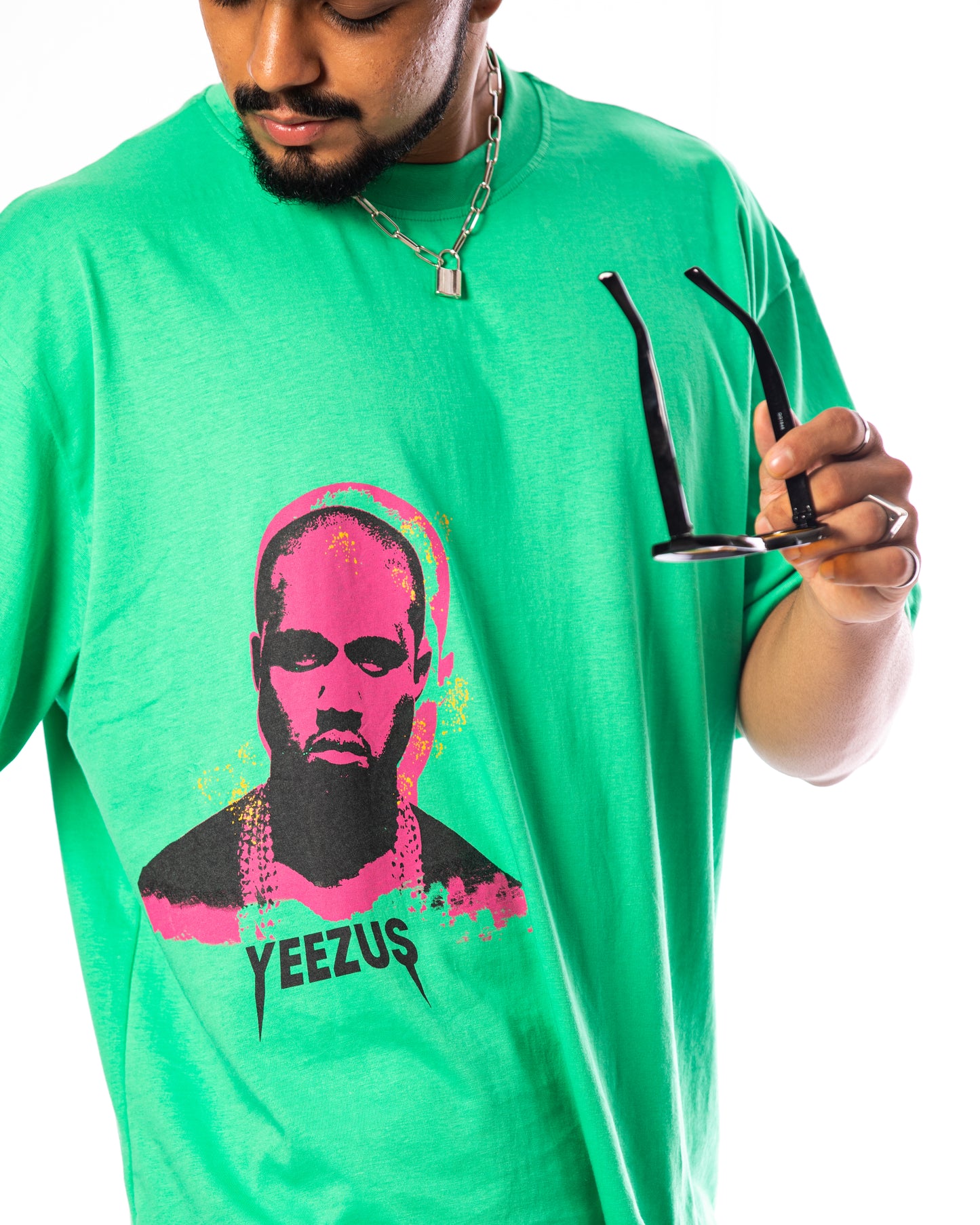 Green Yeezus T-shirt