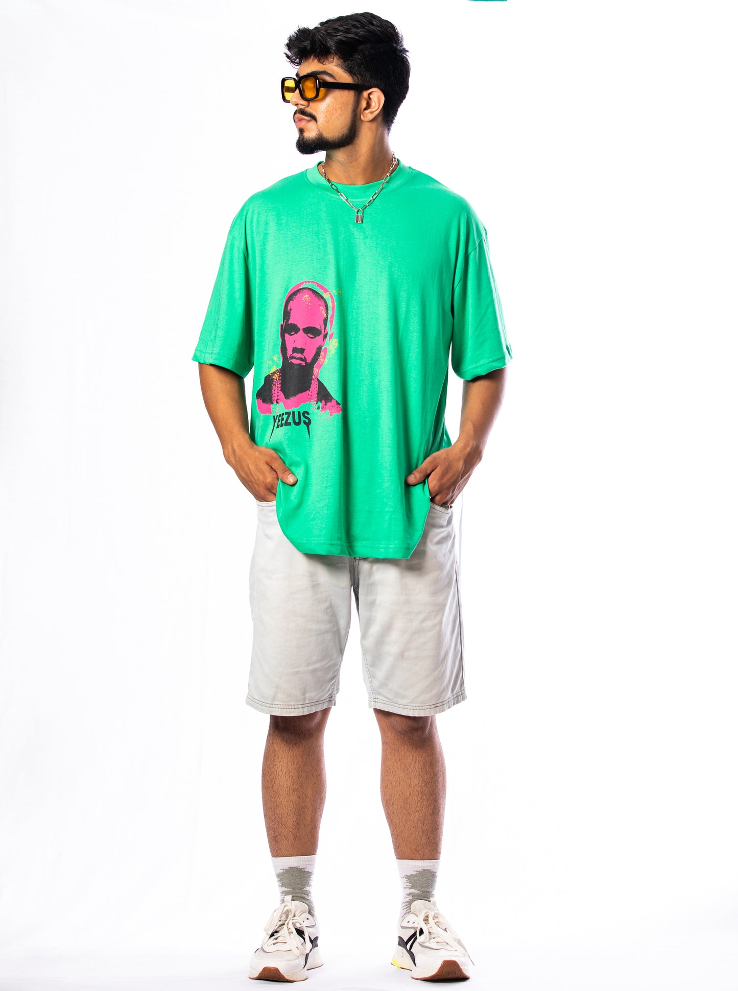 Green Yeezus T-shirt